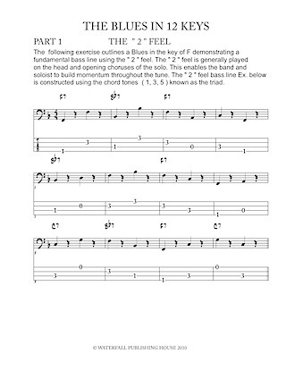 jazz bass tab basstab.net jazz bass lines constructing walking jazz bass lines walking bass lines the blues in 12 keys bass tab edition 9780982957004